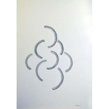ANDREU ALFARO - Reproduccion de dibujo original del artista. 40 x 30 cm.