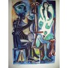 PABLO PICASSO - Le peintre et son modèle