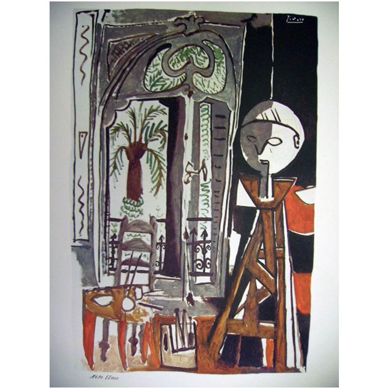 PABLO PICASSO - Lo studio del pittore