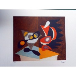 PABLO PICASSO - Nature morte aux pêches