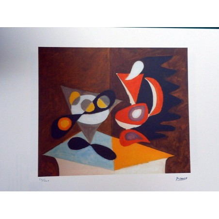 PABLO PICASSO - Still Life with Peaches