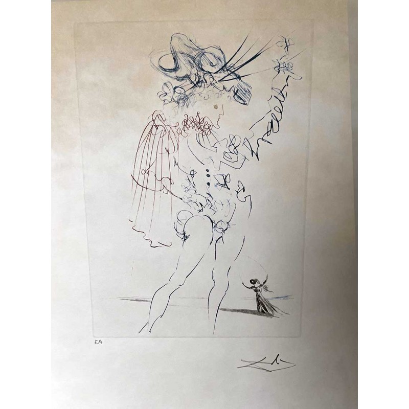 SALVADOR DALI - Shakespeare,  Meisure pour meisure