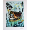 SALVADOR DALI - Tarot, six d'épées