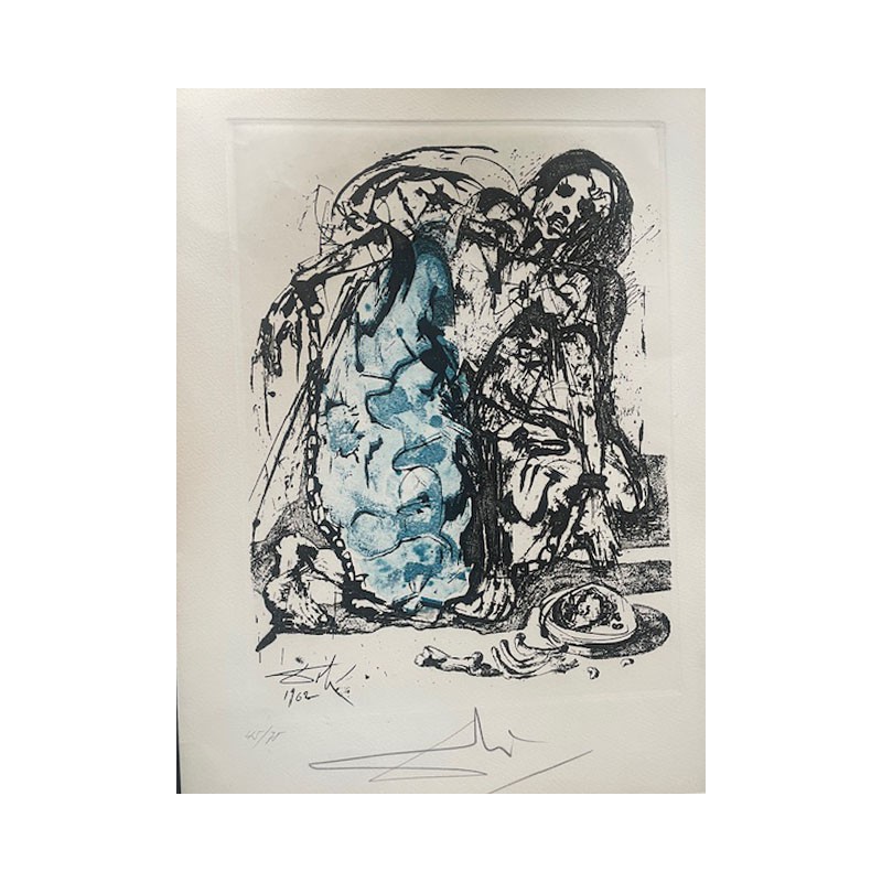 SALVADOR DALI - La vita è un sogno, carattere incatenato