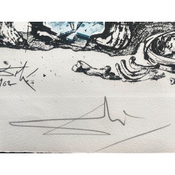 SALVADOR DALI - Life is a dream, chained character