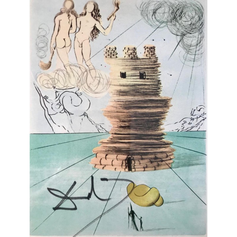 SALVADOR DALI - Le dodici tribù d'Israele, Simon