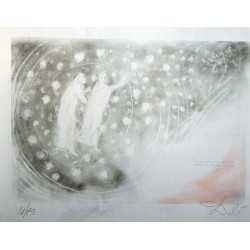 SALVADOR DALI - Lithograph on laid paper