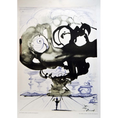 SALVADOR DALI - Die positive Atombombe des Fortschritts
