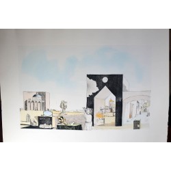 SALVADOR DALI - Banlieue...
