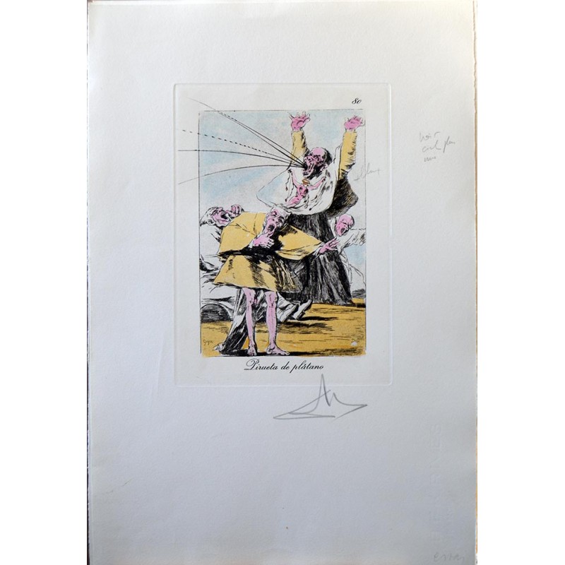 Salvador Dali - Pirouette banane