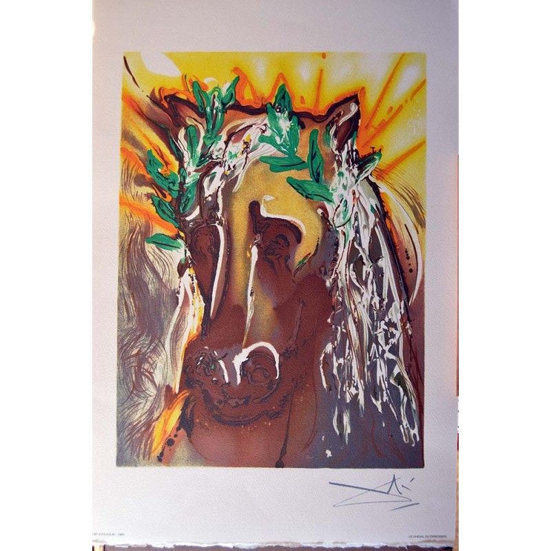 SALVADOR DALI - El caballo de la primavera
