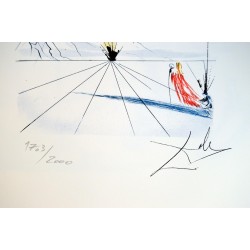SALVADOR DALI - El novio sobre la colina