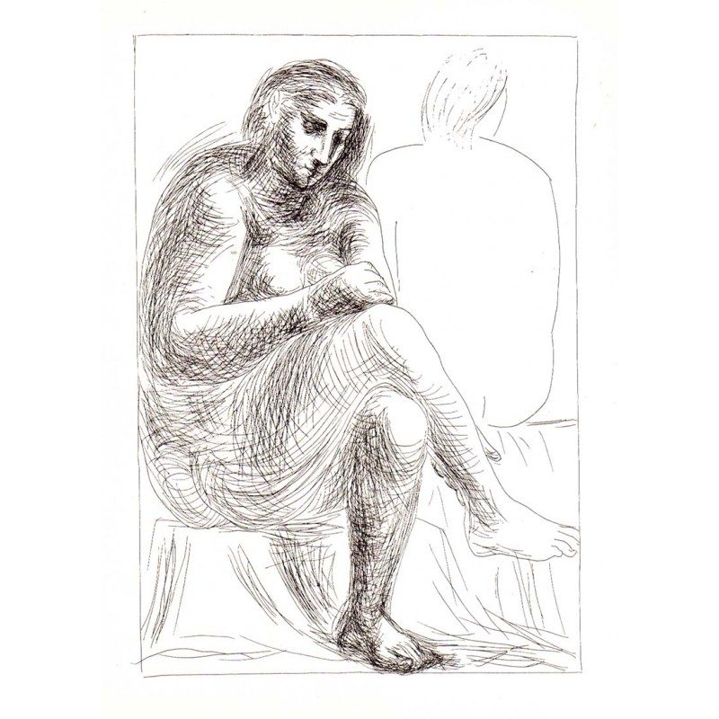 PABLO PICASSO - Nel bagno