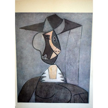 PABLO PICASSO - Mujer con sombrero