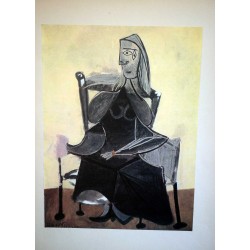 PABLO PICASSO - Mujer sentada