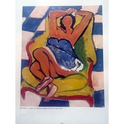 Die Ruhepause der Ballerina, rosa und blaue Fliesen