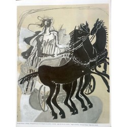 GEORGE BRAQUE - Attelage. Rivista Verve , numero 31-32