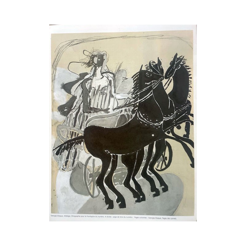 GEORGE BRAQUE - Attelage. Verve magacine. Nº 31-32