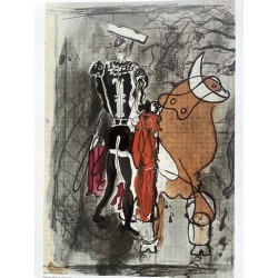GEORGE BRAQUE - Der Stierkämpfer.Verve Magazin,  Ausgabe 31-32
