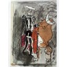 GEORGE BRAQUE - Il torero. Rivista Verve , numero 31-32