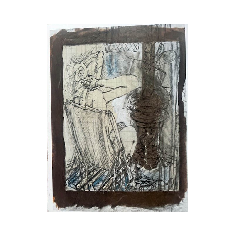 GEORGE BRAQUE - Femme nue assise. Verve Magazin,  Ausgabe 31-32