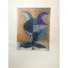 PABLO PICASSO - Cabeza de Fauno  II. Revista Verve nº 19-20