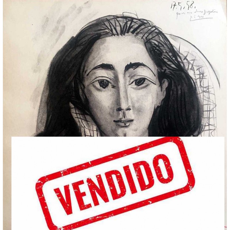 PABLO PICASSO - Retrato de Jacqueline