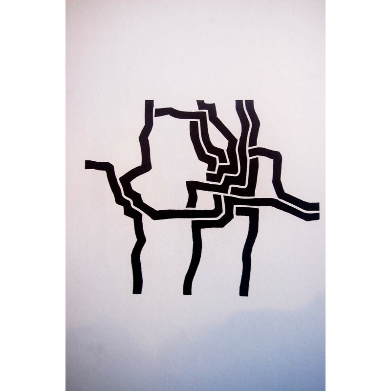 EDUARDO CHILLIDA - Litografia original 1974
