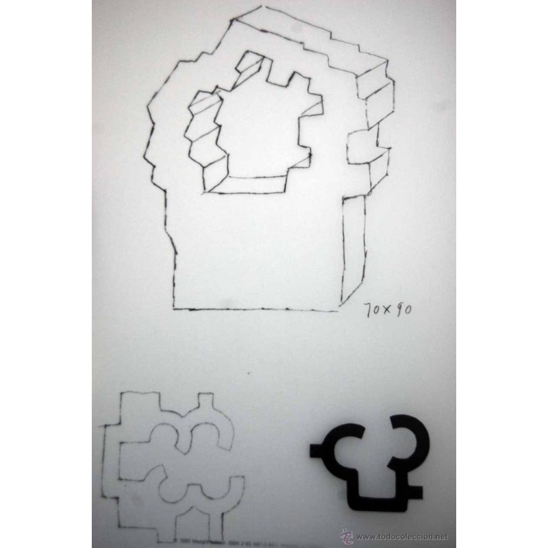 EDUARDO CHILLIDA - Planos escultóricos 1980