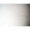 EDUARDO CHILLIDA Litografia original, 2001. 40 x 30 cm.