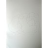 EDUARDO CHILLIDA Litografia original, 2001. 40 x 30 cm.