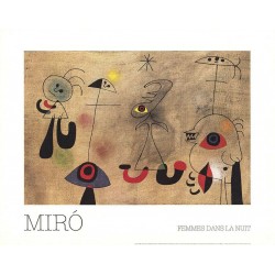 JOAN MIRÓ - Mujeres de noche
